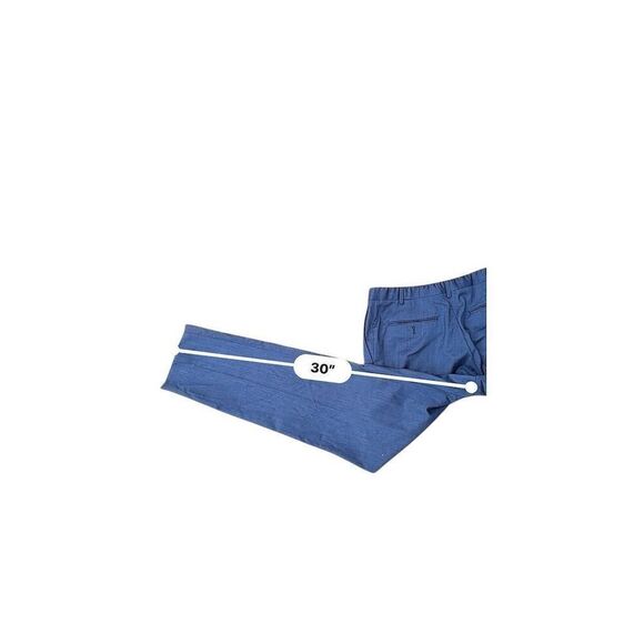 Hart Schaffner Marx Men's Blue Dress Pants Size 38 Business Trousers - Picture 6 of 6